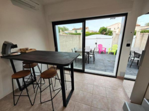 Maison classé 3 étoiles Pérols avec terrasse et clim